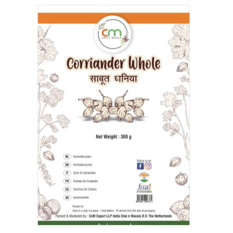 Coriander seeds 300g whole Main Image